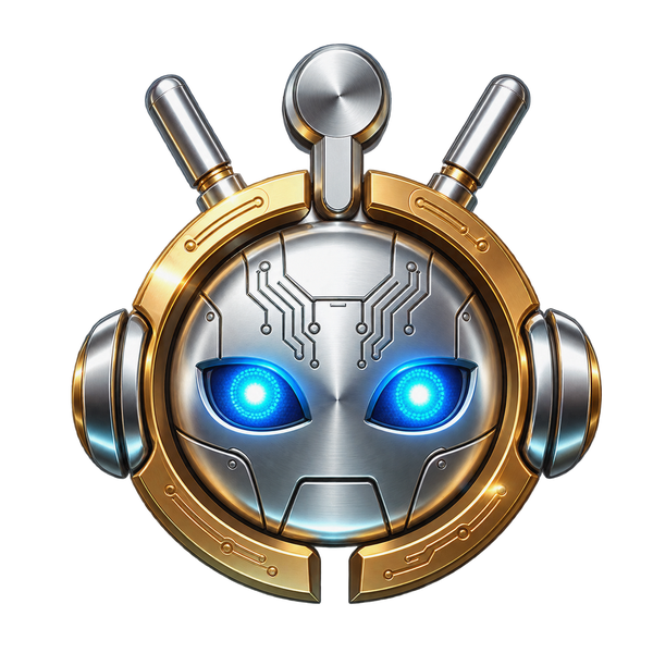 NiveshBOT Gold EA robot emblem